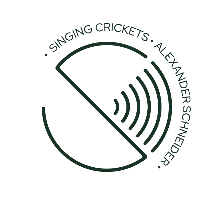 Secondary Logo Singing Crickets green